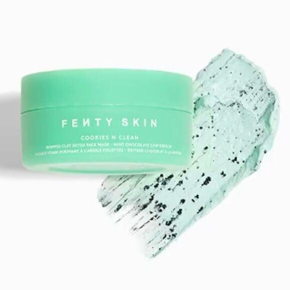FENTY SKIN Cookies N‎ Clean Whipped Clay Pore Detox Face Mask BNIB - Picture 1 of 11